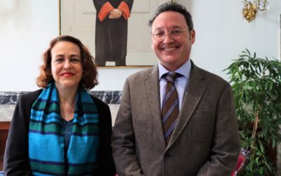 La presidenta del Consejo de Estado, Magdalena Valerio, se ha reunido con el Fiscal General del Estado, Álvaro Ortiz