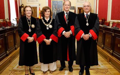 Toma de posesión de Luis María Cazorla Prieto como Consejero nato del Consejo de Estado